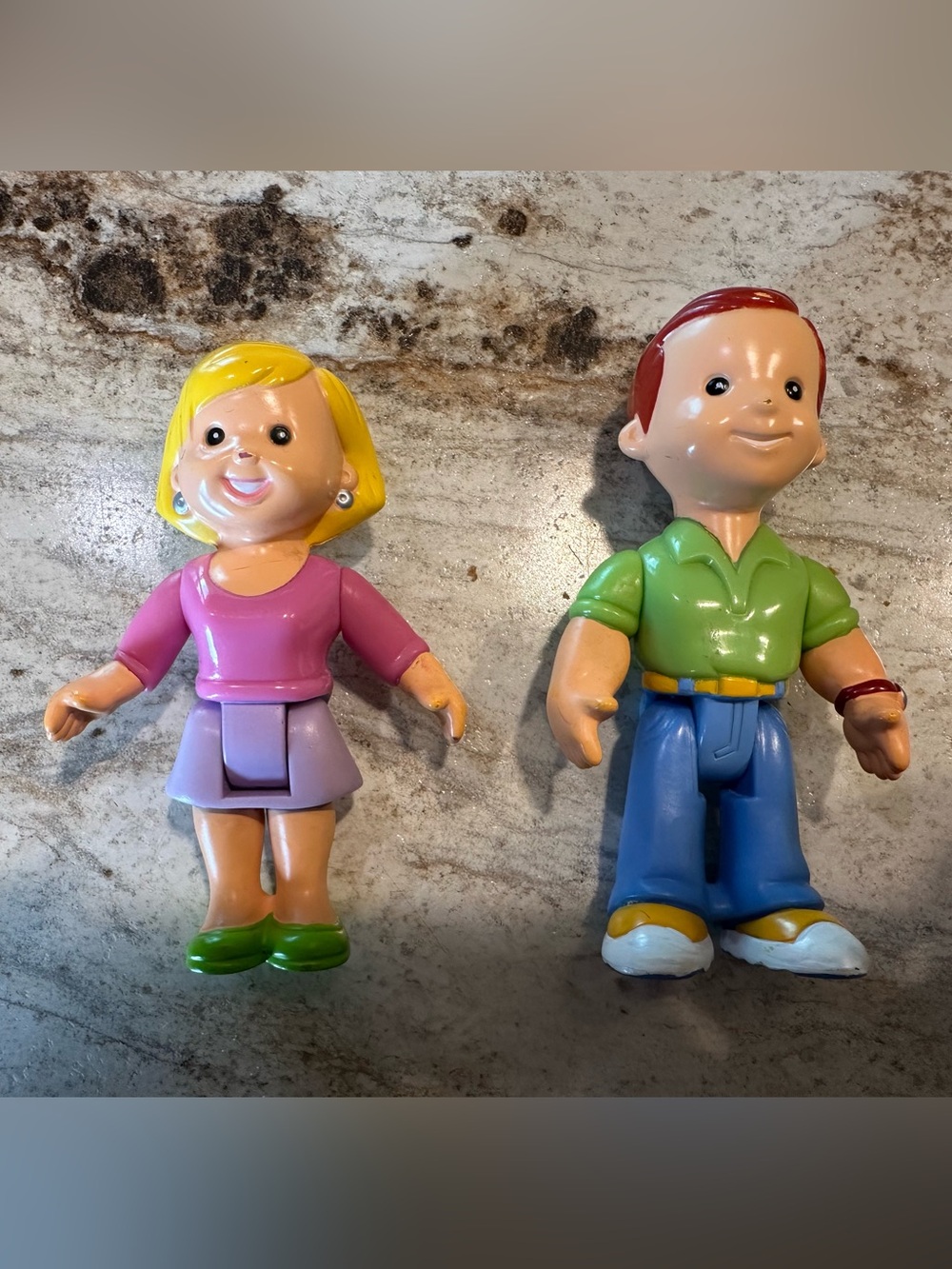 Fisher-Price Little People My First Dollhouse 2005 Mom & Dad